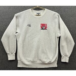 Cornell University Soccer Sweater Mens XL Lee Vintage Bears USA Crew Pullover‎